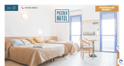 Desktop Screenshot of piccolohotelravenna.it