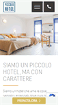 Mobile Screenshot of piccolohotelravenna.it